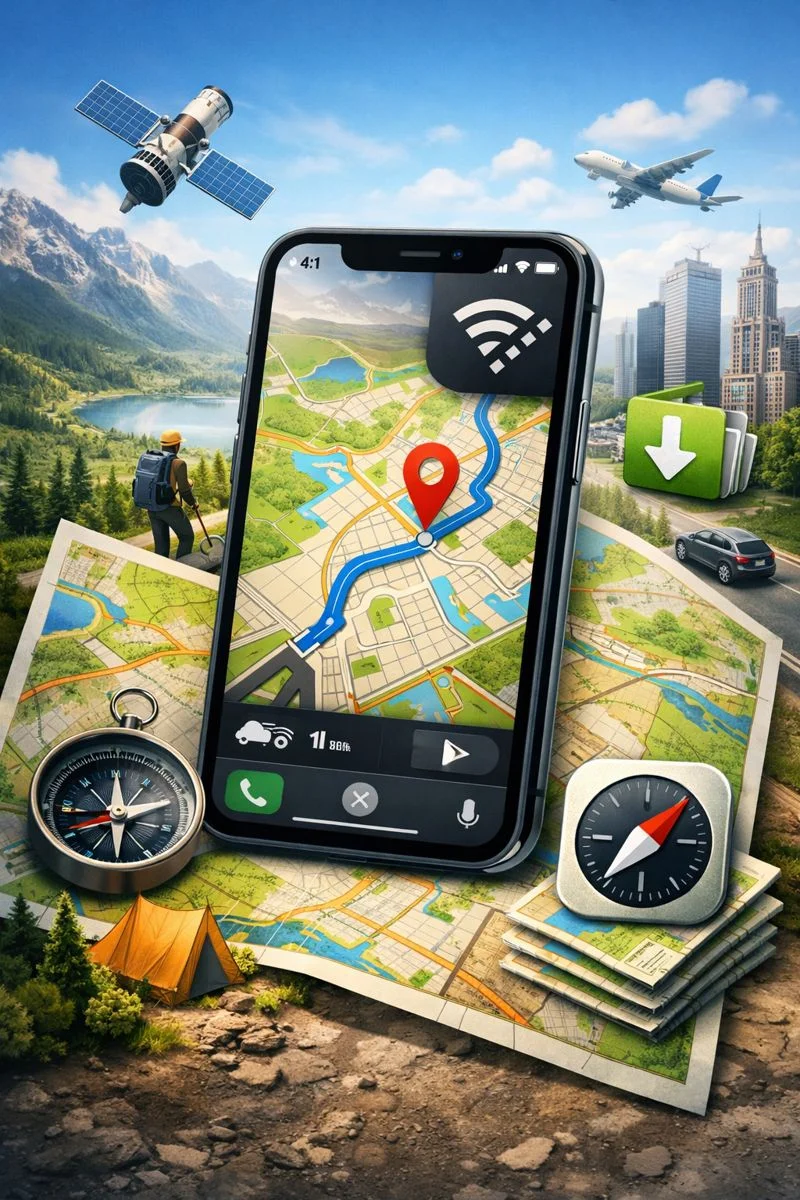 نقشه های آفلاین آیفون چیست و چه کاربردی دارد؟